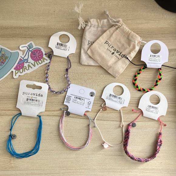6 NWT Pura Vida bracelets - Picture 5 of 7